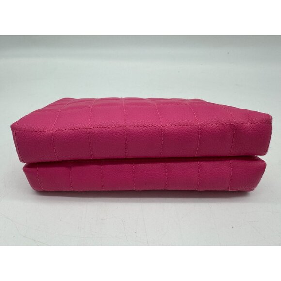 Kestrel Womens Quilted Leather Zip Wallet  Purse Chic Summer Party Formal Date - Picture 9 of 12